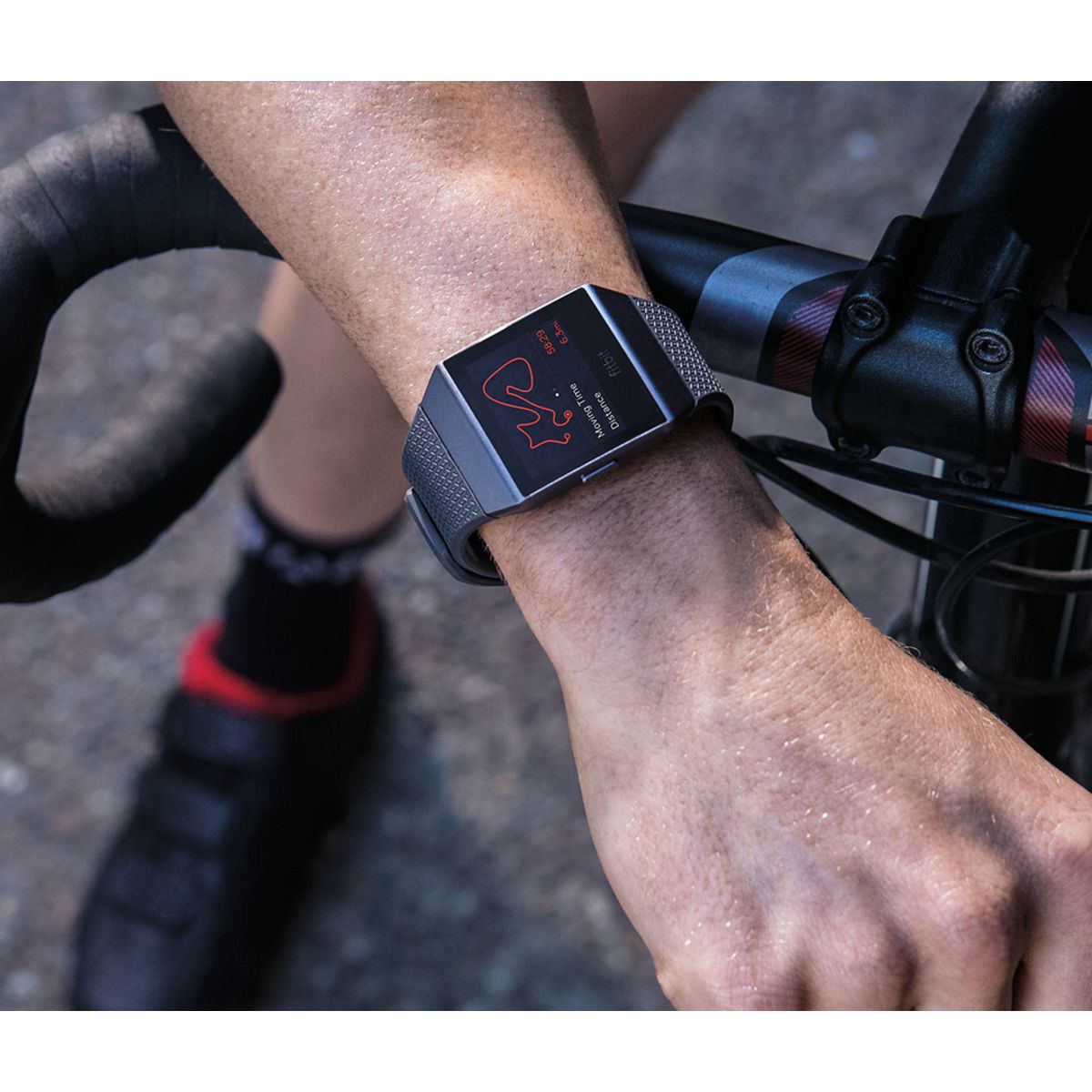 FIT BIT Montre connectée - IONIC - Bluetooth - Gris