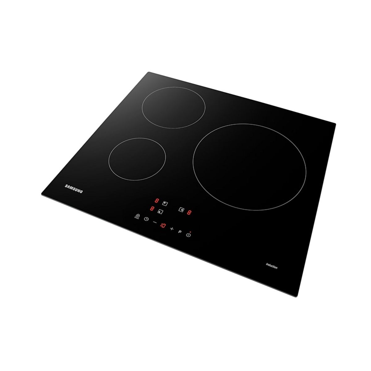 SAMSUNG Table de cuisson à induction NZ63M3NM1BB, 60 cm, 3 Foyers