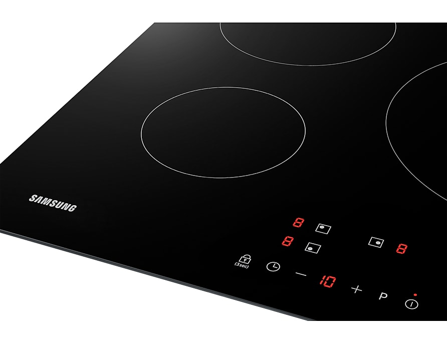 Voir la diapositive 5 : SAMSUNG Table de cuisson à induction NZ63M3NM1BB, 60 cm, 3 Foyers