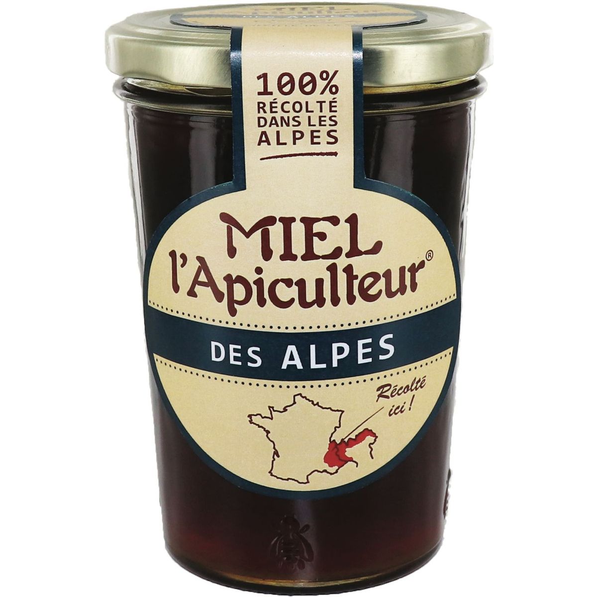 L'APICULTEUR Miel de fleurs des Alpes liquide 500g