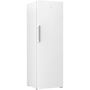 Voir la diapositive 1 : BEKO Congélateur armoire RFNE312K21W, 277 L, Froid ventilé
