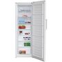 Voir la diapositive 3 : BEKO Congélateur armoire RFNE312K21W, 277 L, Froid ventilé