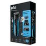 Voir la diapositive 3 : BRAUN Rasoir masculin à grilles 3010BT Series 3 Shave&Style