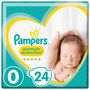 Voir la diapositive 3 : PAMPERS New baby micro premium protection couches taille 0 moins de 3kg 24 couches