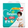 PAMPERS Baby-dry pants culottes taille 6 (+15kg) 64 couches