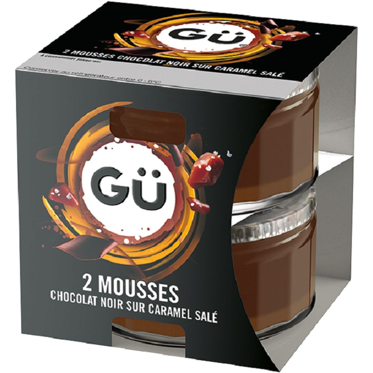 GU Gu mousse chocolat caramel 2x70g