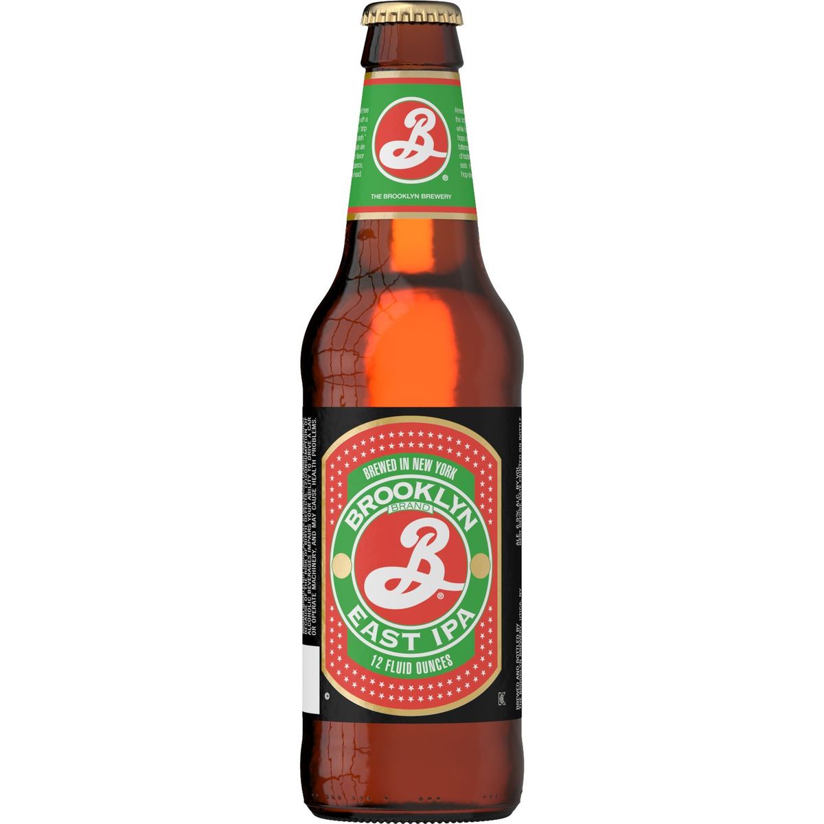 BROOKLYN Bière blonde east IPA 6,9% bouteille 35,5cl