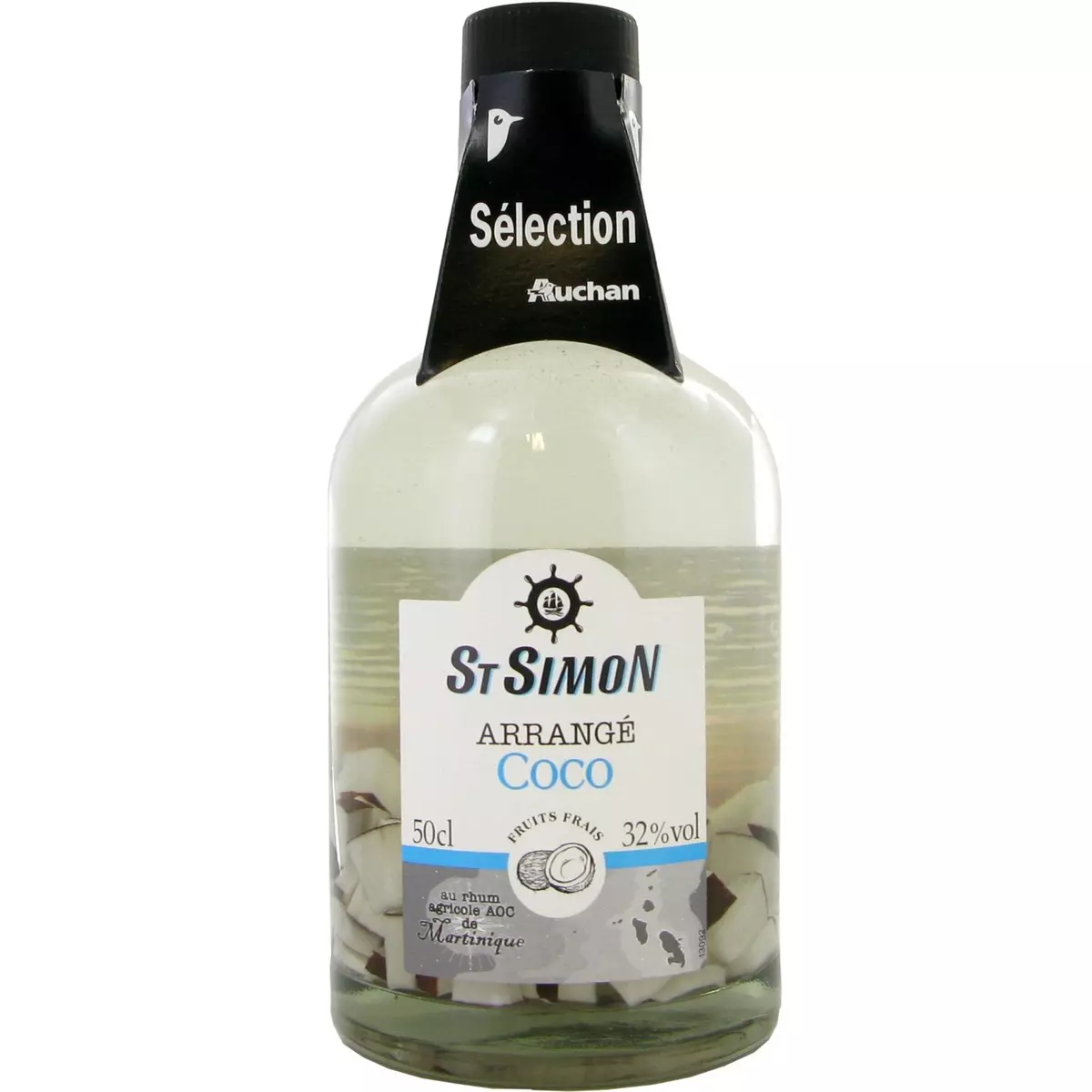 ST SIMON Boisson à base de rhum coco 32% 50cl