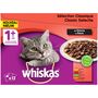 Voir la diapositive 3 : WHISKAS Sélection viandes en sauce 1an et + sachets 12x100g