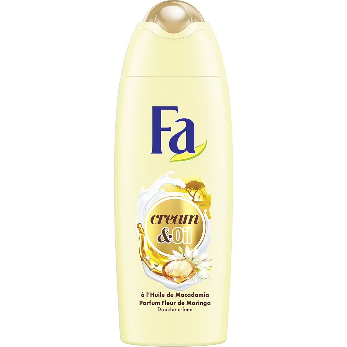 FA Gel douche cream&oil huile de macadamia et fleur de moringa 250ml