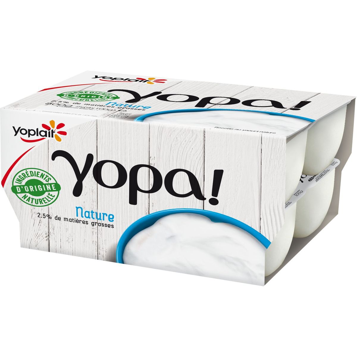 YOPA Yopa nature 8x100g