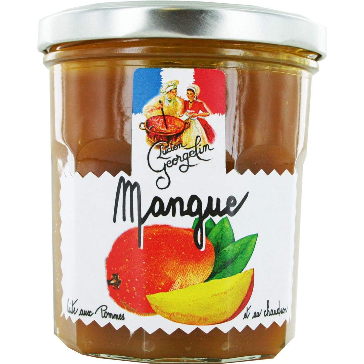 LUCIEN Confiture mangue cuite au chaudron 320g pas cher
