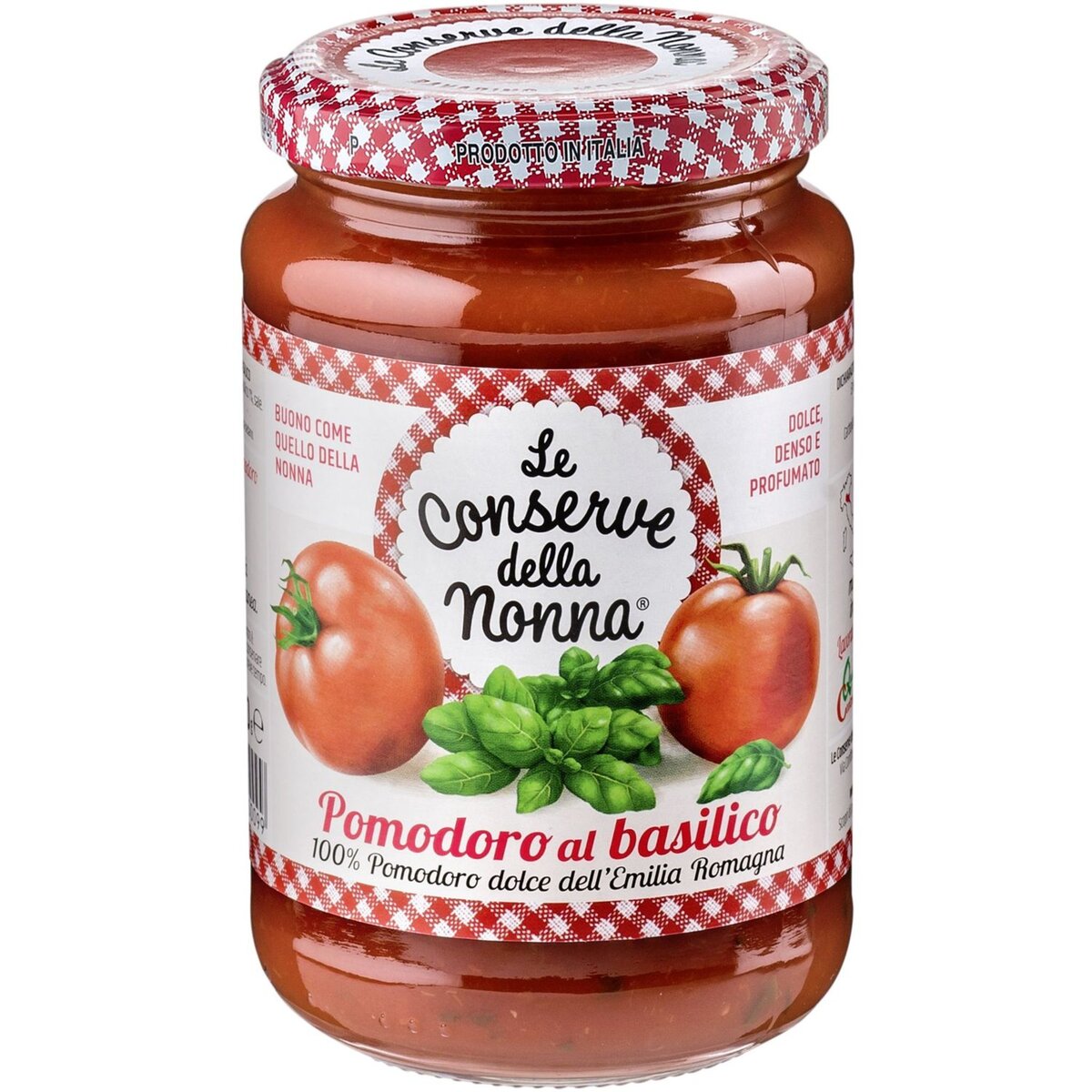 Conserve Della Nonna sauce tomate basilic 350g