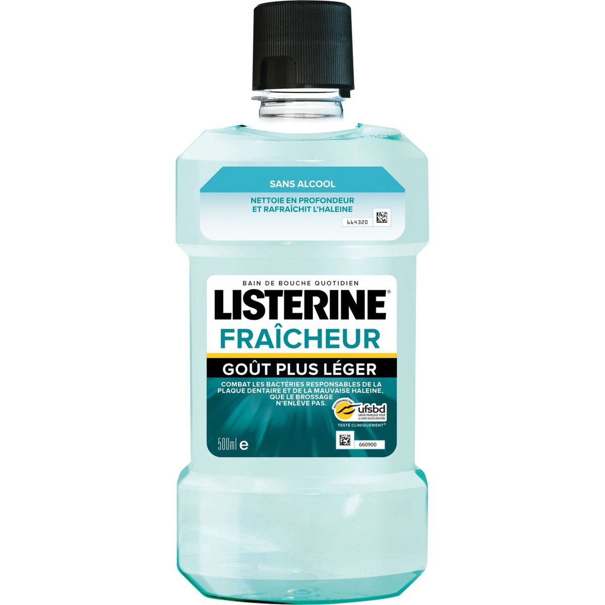 LISTERINE Listerine bain de bouche fraîcheur +léger 500ml