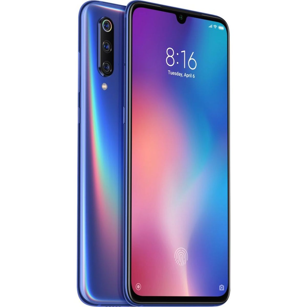 XIAOMI Smartphone - XIAOMI MI 9 - 64 Go - 6.4 pouces - Bleu - 4G - Double SIM - Verre ultra résistant