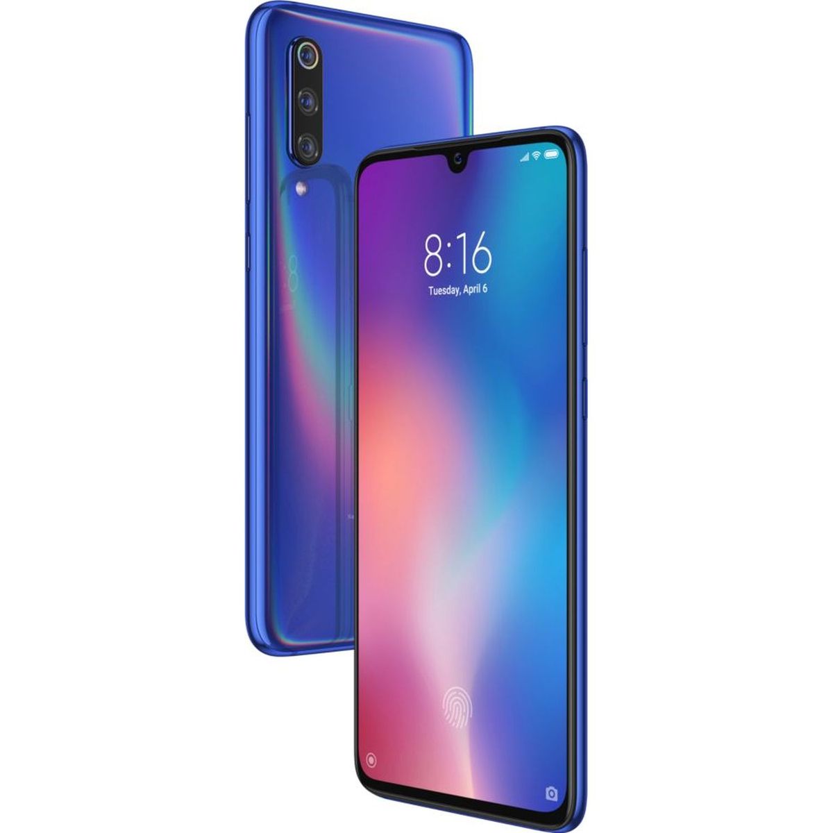 XIAOMI Smartphone - XIAOMI MI 9 - 64 Go - 6.4 pouces - Bleu - 4G - Double SIM - Verre ultra résistant