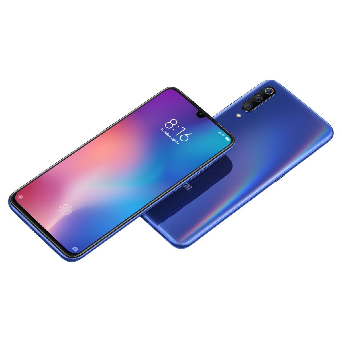 XIAOMI Smartphone - XIAOMI MI 9 - 64 Go - 6.4 pouces - Bleu - 4G - Double SIM - Verre ultra résistant