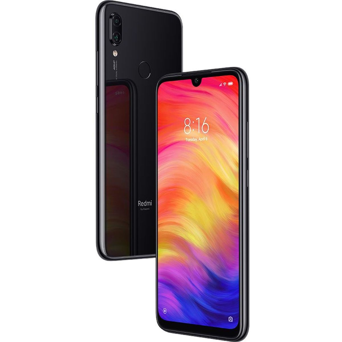 XIAOMI Smartphone - XIAOMI REDMI NOTE 7 - 32 Go - 6.3 pouces - Noir - 4G - Double Nano SIM