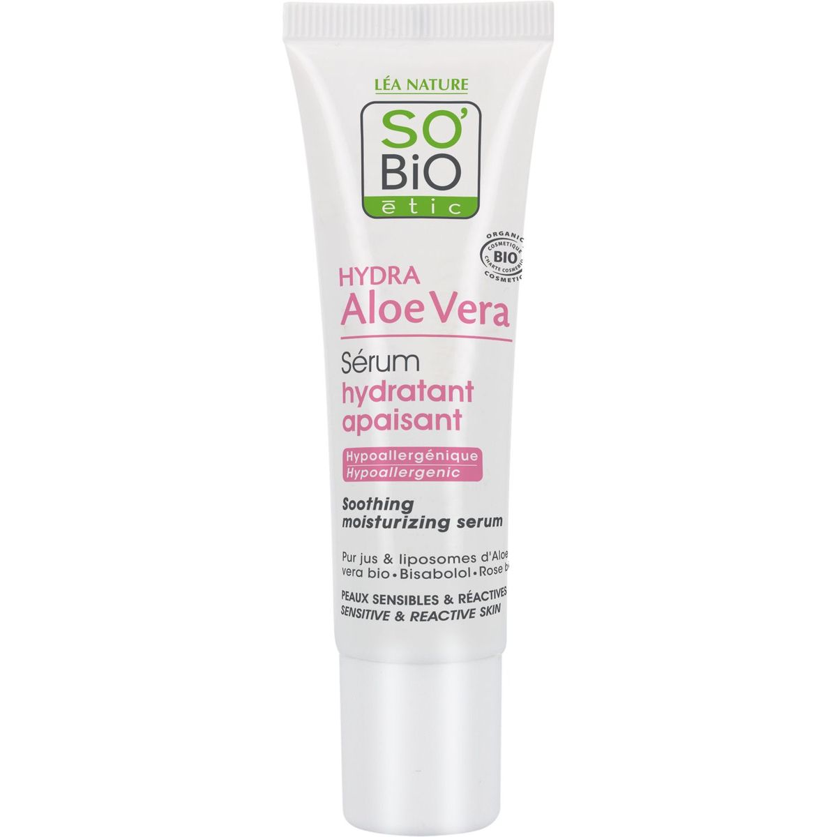 SO BIO So Bio Etic serum hydratant peaux sensibles aloé vera 30ml