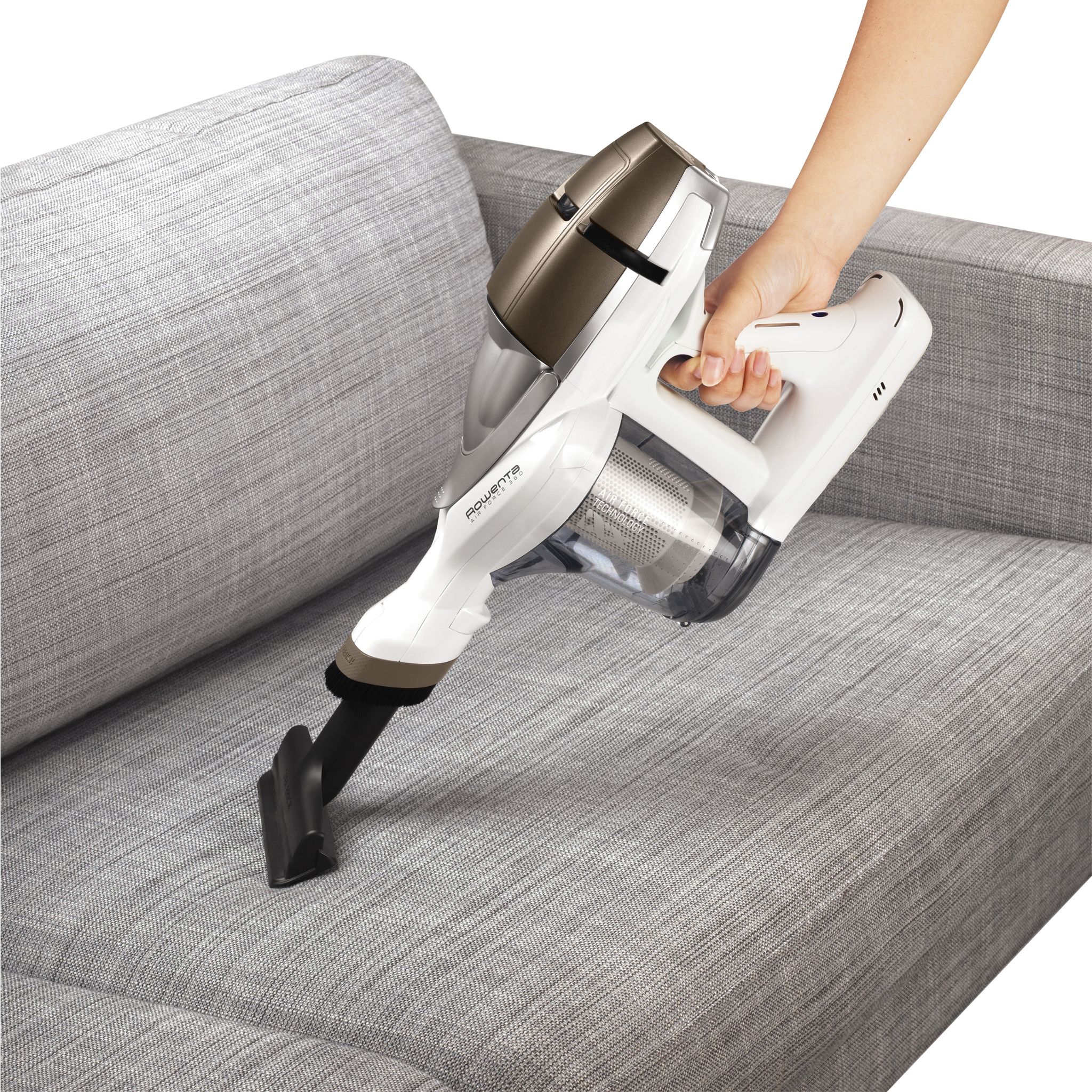 Voir la diapositive 8 : ROWENTA Aspirateur balai RH9059WO Air Force 360