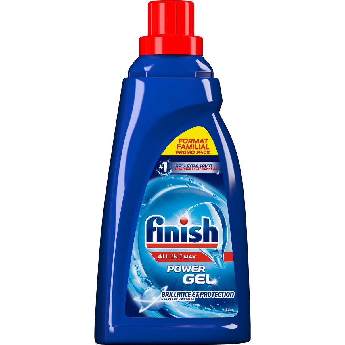 FINISH Gel nettoyant lave-vaisselle all-in-1 power gel 1,5l