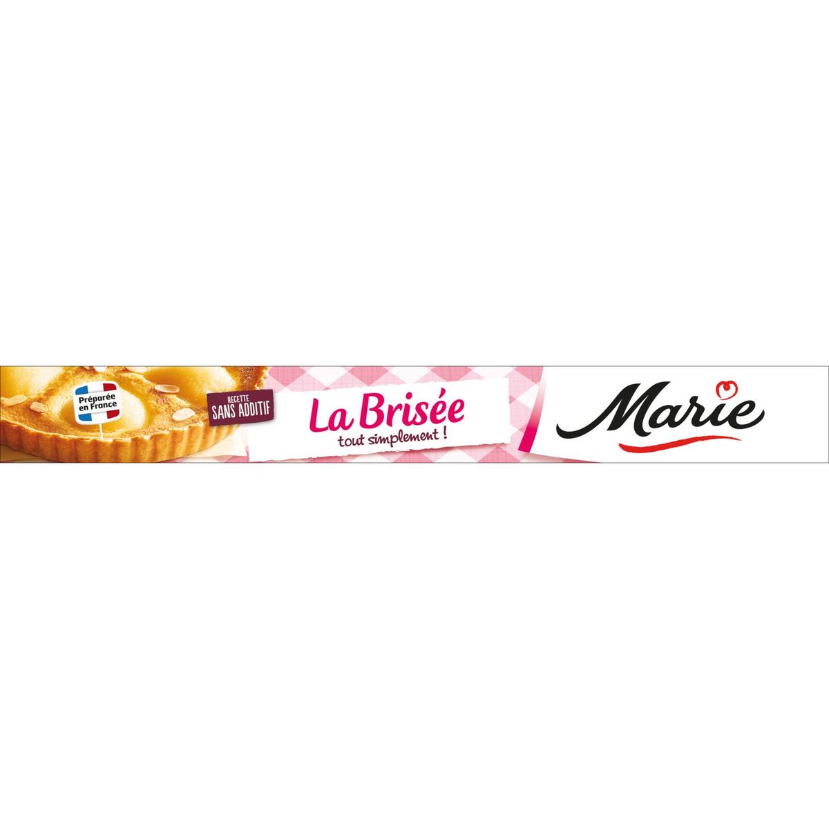 MARIE Marie pâte à tarte brisée toute simple 230g