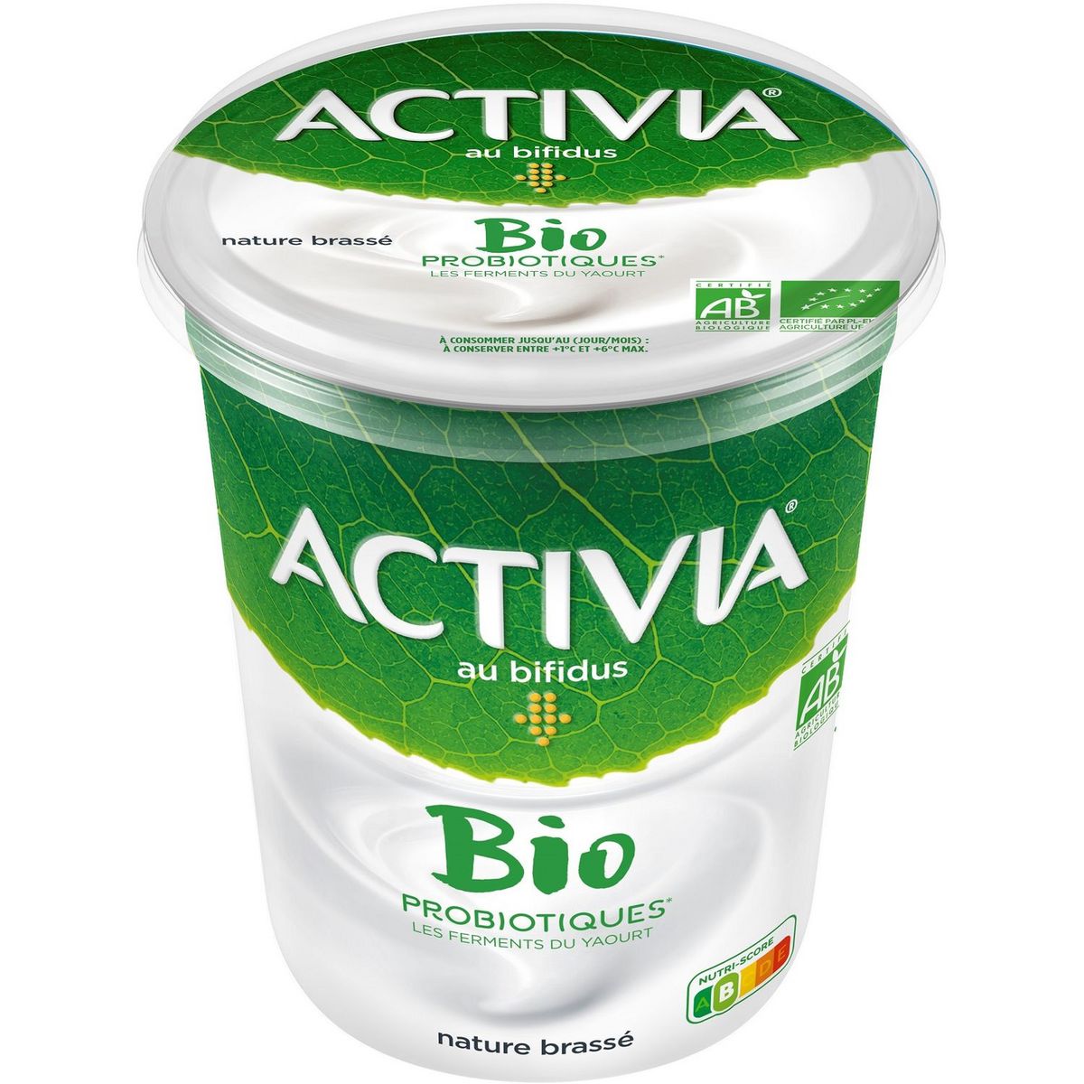 ACTIVIA Activia bio Yaourt brassé bifidus nature 460g 460g