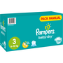 Voir la diapositive 2 : PAMPERS Pampers Baby-dry pack familial couches taille 3 (6-10kg) x120 120 couches