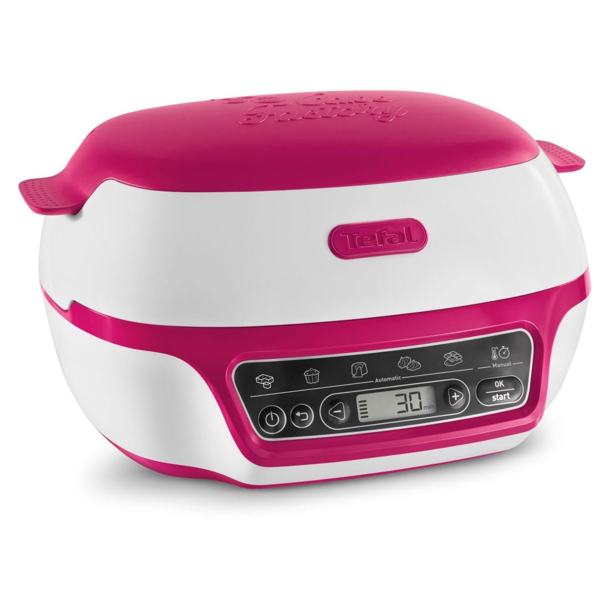 TEFAL Machine à gâteaux Cake Factory KD801811 - 1100 W