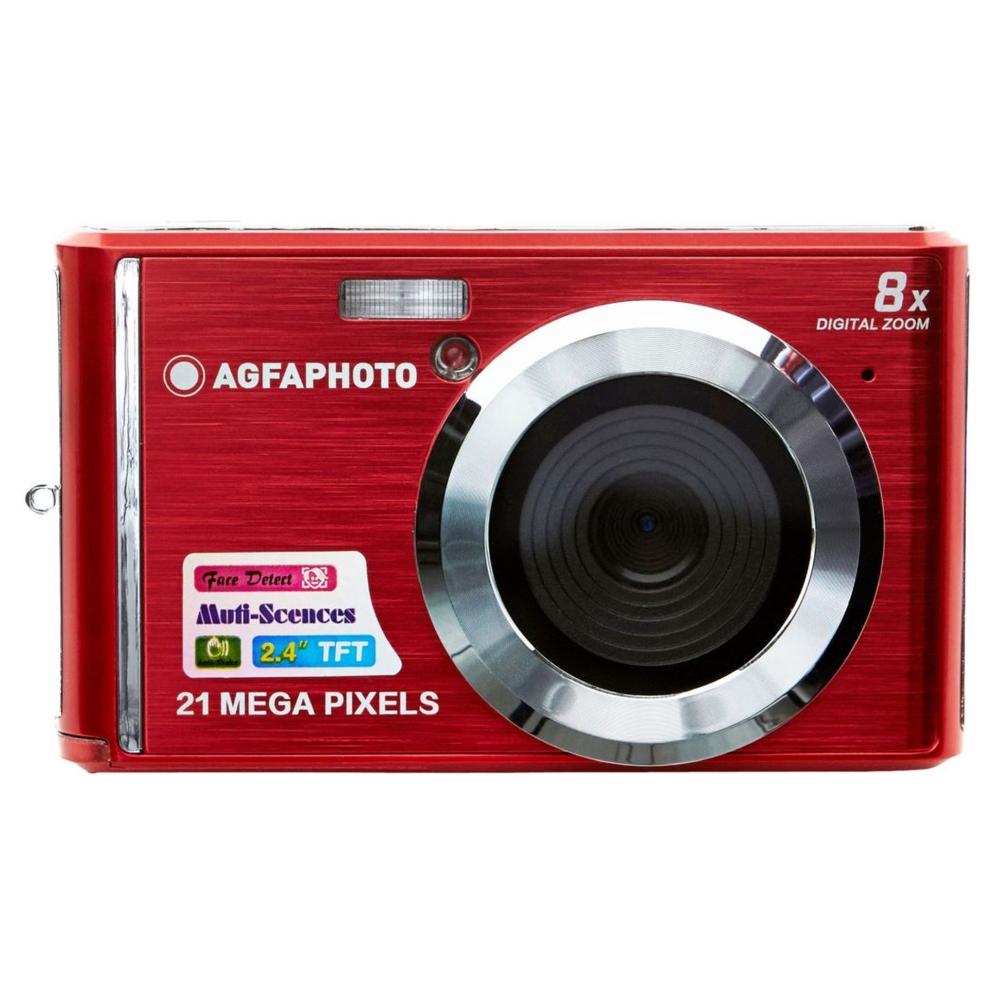 Voir la diapositive 2 : AGFA Appareil photo Compact DC5200 - Rouge