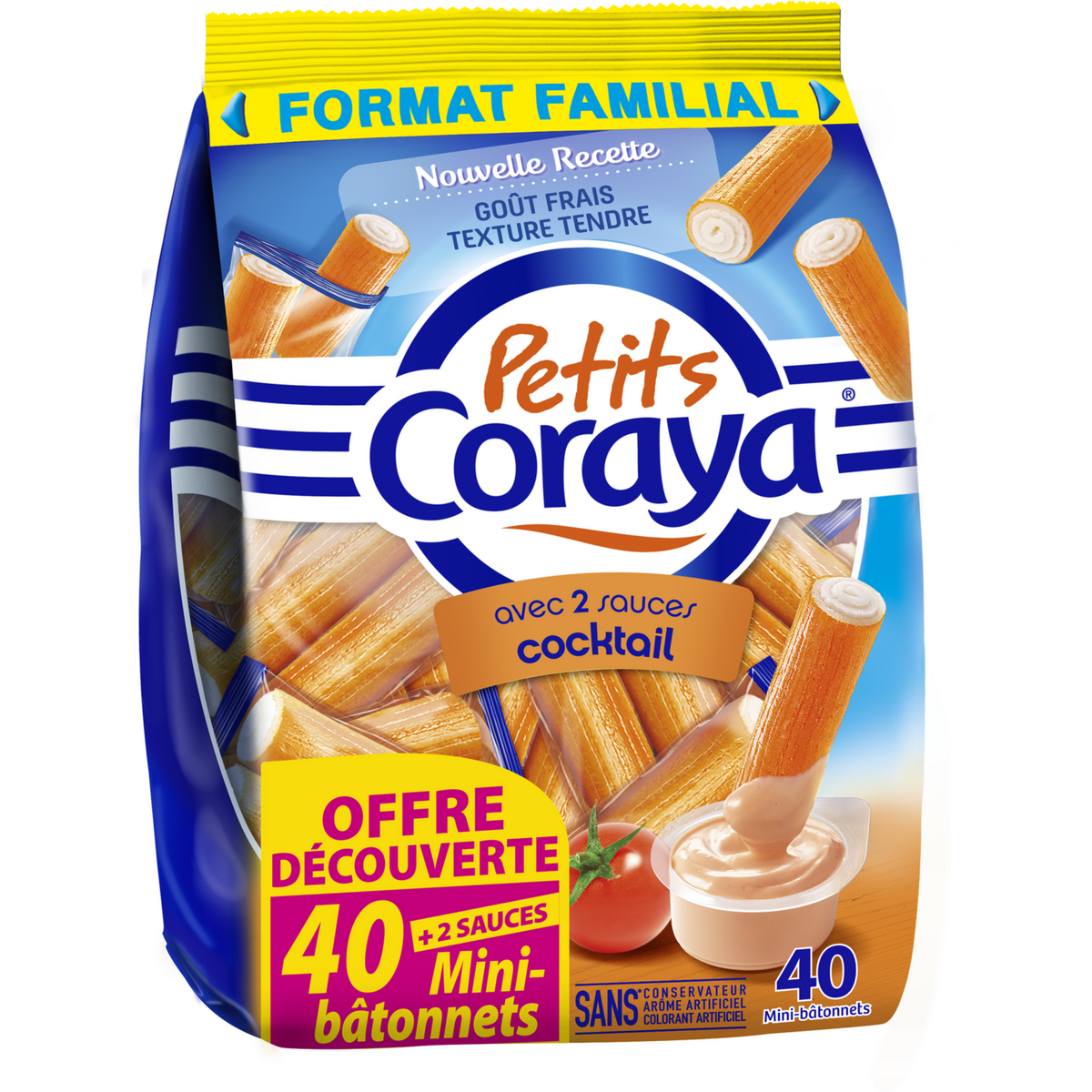 CORAYA Ptit Coraya surimi sauce cocktail 420g