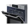 Voir la diapositive 5 : SAMSUNG Four encastrable NV75N5671BS, 75 L, Multifonction, 2 cavités indépendantes, Double porte, Nettoyage pyrolyse