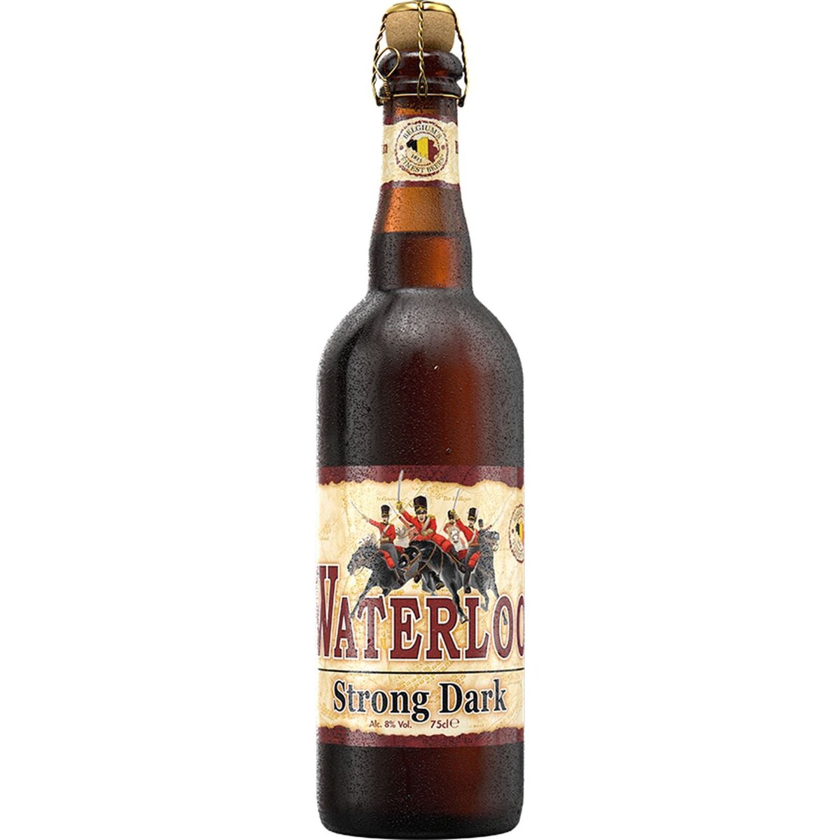 Waterloo strong dark bière 8° -75cl