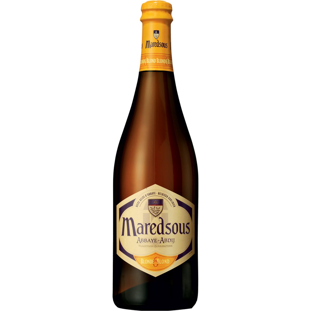 MAREDSOUS Maredsous bière blonde 6° -75cl