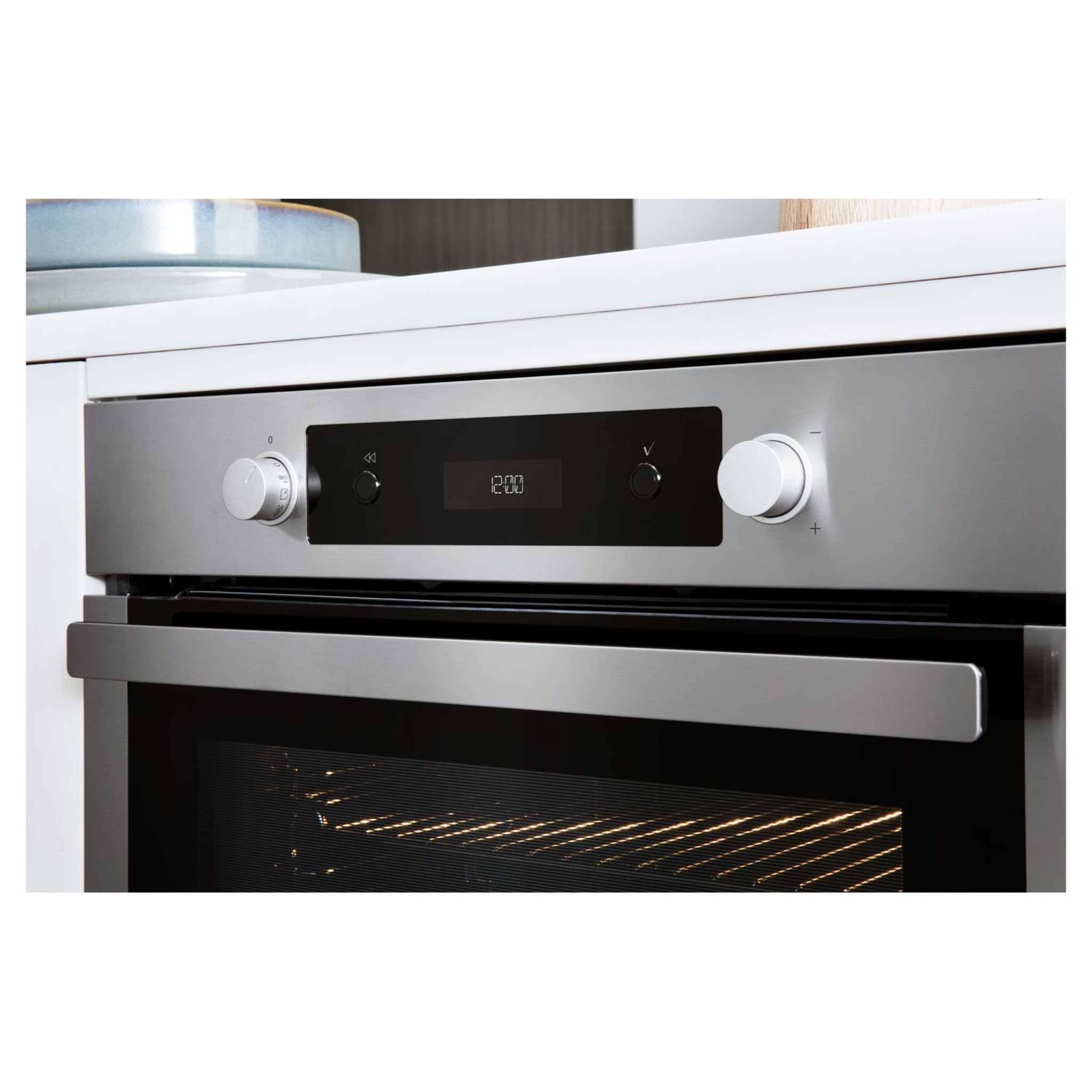 Voir la diapositive 4 : WHIRLPOOL Four encastrable OAKZ9 444 P IX, 73 L, Multifonction, Chaleur pulsée, Nettoyage pyrolyse