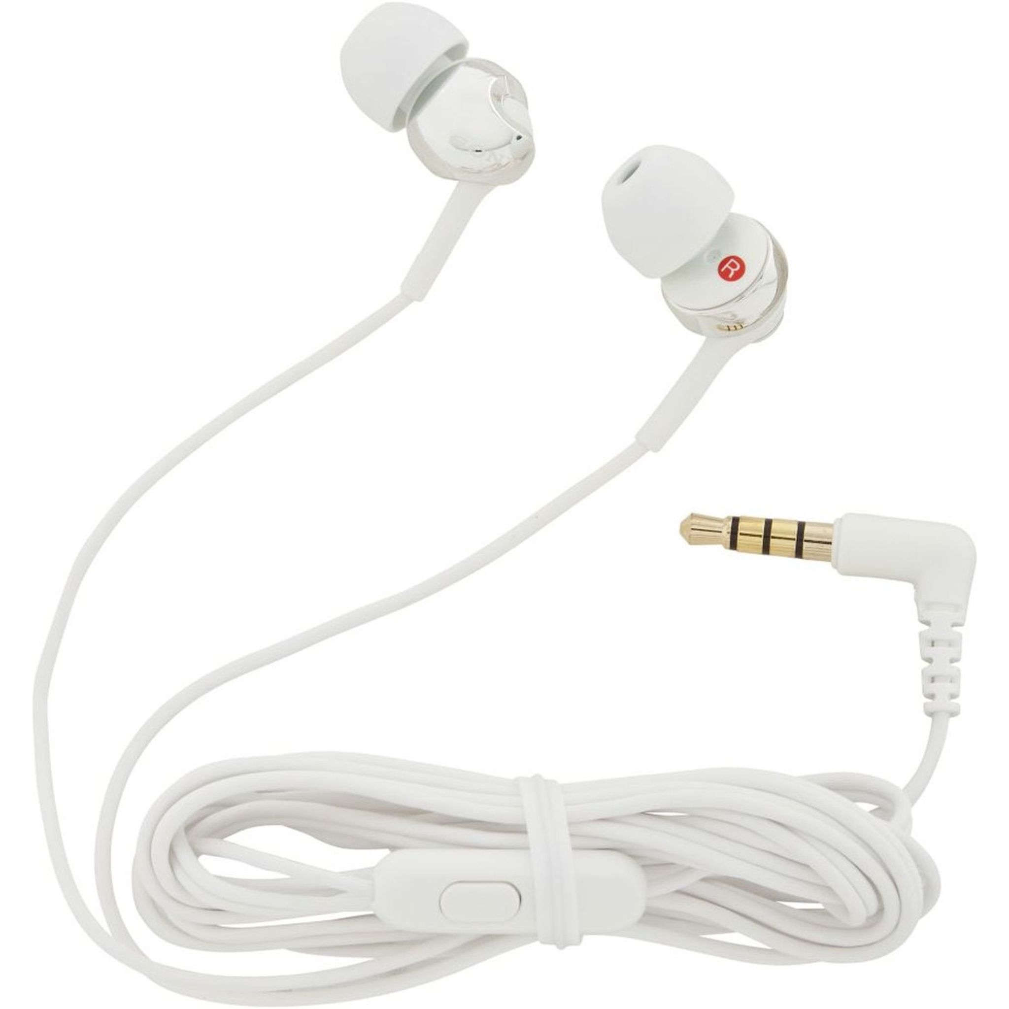 Voir la diapositive 2 : SONY Ecouteurs MDR EX 110 AP - Blanc