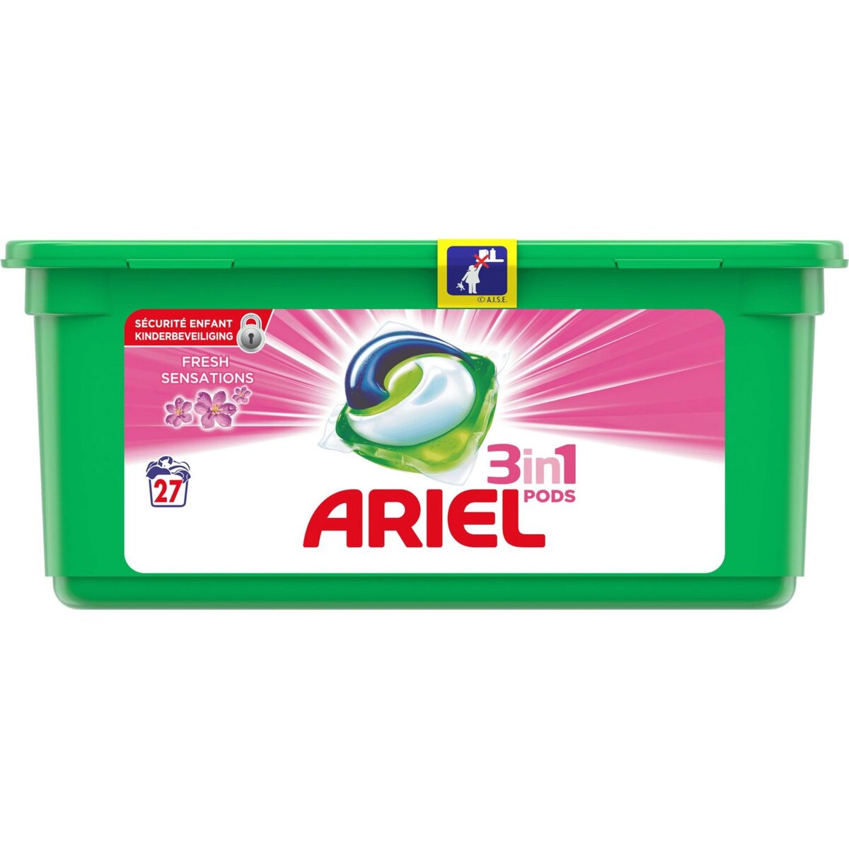 ARIEL Pods lessive capsules fresh sensations 27 lavages 27 capsules