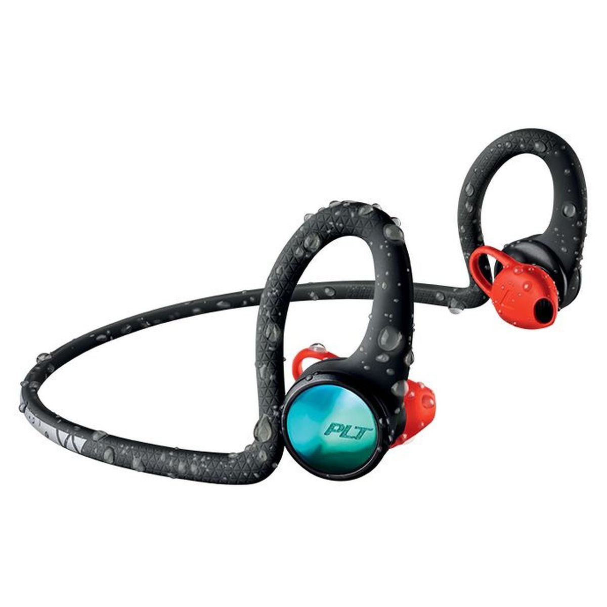 PLANTRONICS Ecouteurs BACKBEAT FIT 2100 - Noir/bleu/rouge