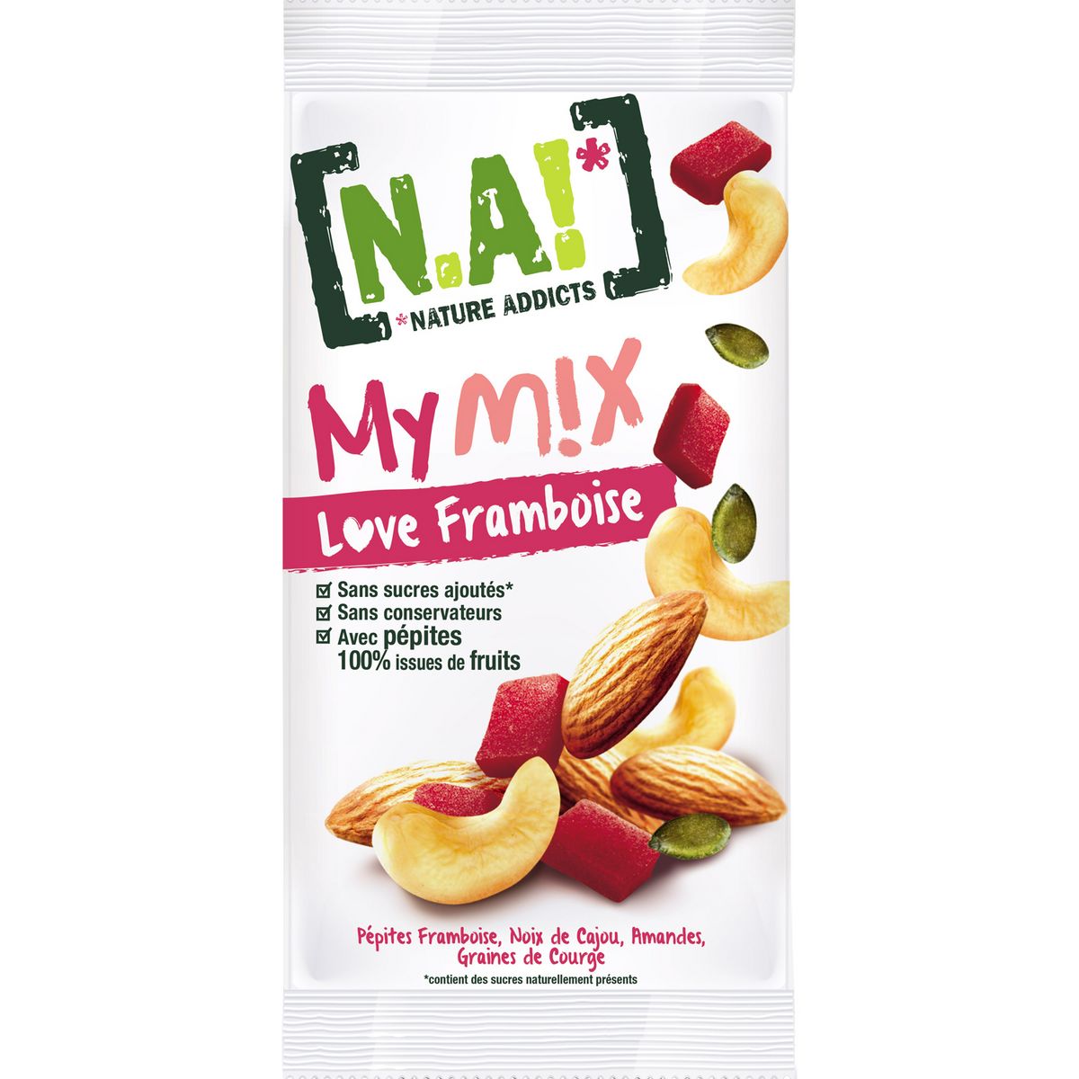 N.A. N.A my mix love framboise 40g