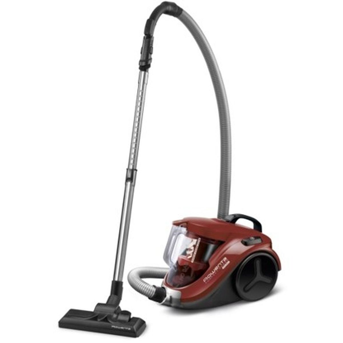 ROWENTA Lot Aspirateur sans sac + Kit 3 brosses animal YY4187FE