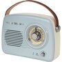 MADISON Radio portable analogique - Vintage FREESOUND VR30 - Bleu