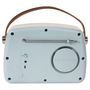 Voir la diapositive 3 : MADISON Radio portable analogique - Vintage FREESOUND VR30 - Bleu