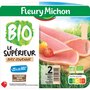 FLEURY MICHON Fleury Michon bio jambon avec couenne 2 tranches 80g