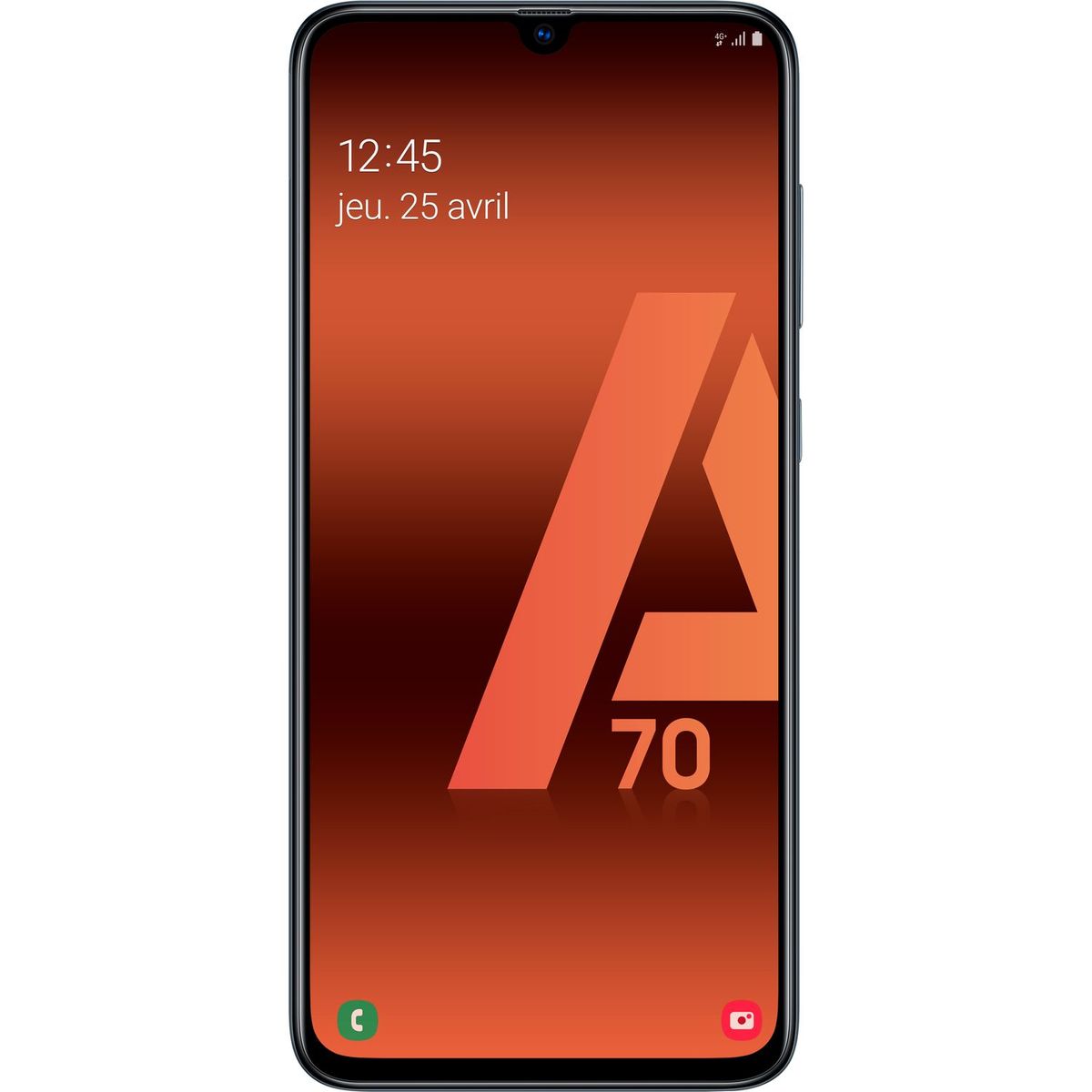 SAMSUNG Smartphone - GALAXY A70 - 128 Go - 6.7 pouces - Noir - 4G - Double port SIM
