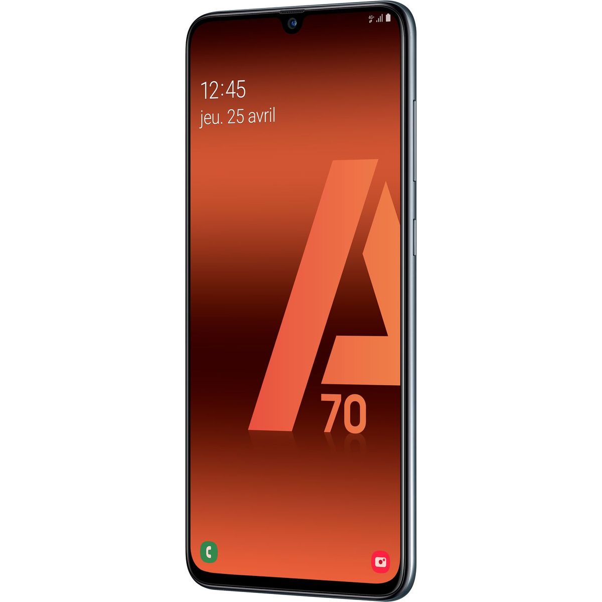 SAMSUNG Smartphone - GALAXY A70 - 128 Go - 6.7 pouces - Noir - 4G - Double port SIM