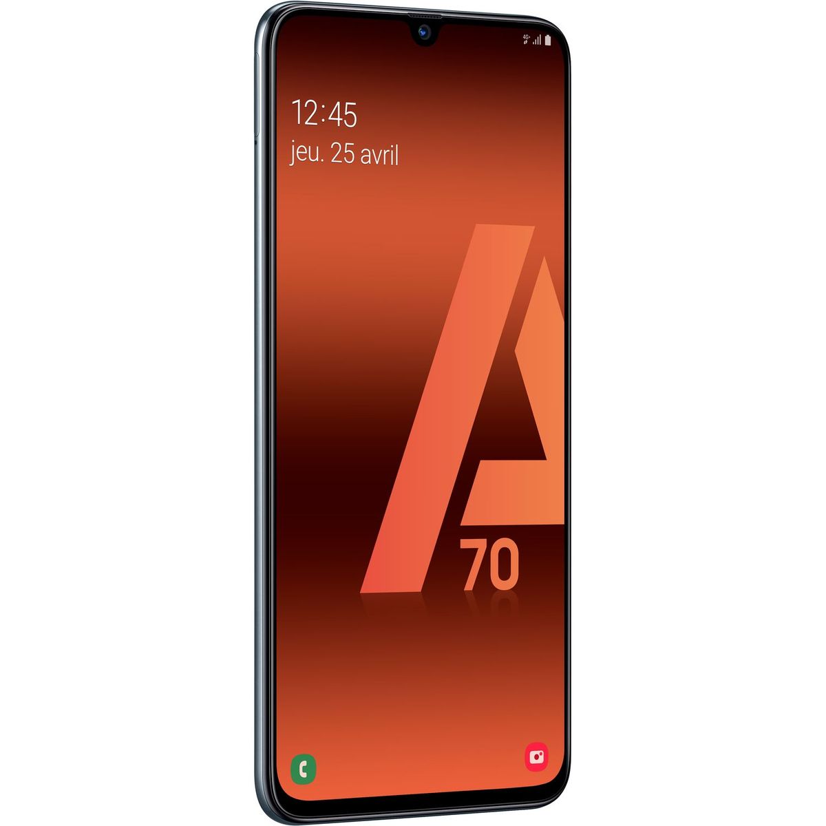 SAMSUNG Smartphone - GALAXY A70 - 128 Go - 6.7 pouces - Noir - 4G - Double port SIM
