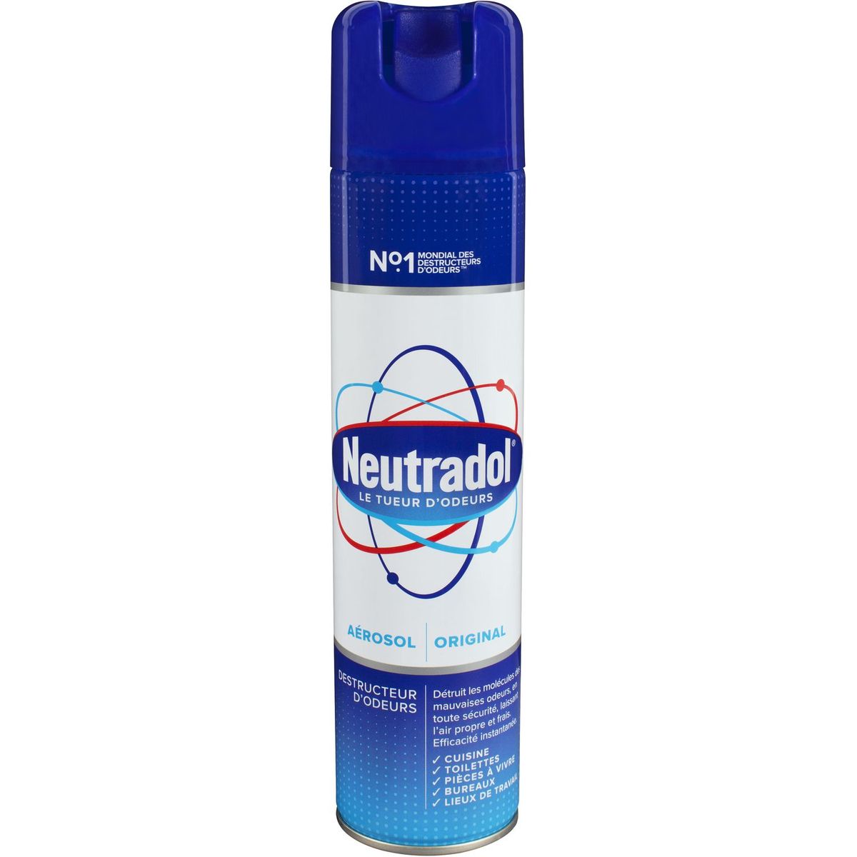 NEUTRADOL Spray désodorisant tueur d'odeurs 300ml