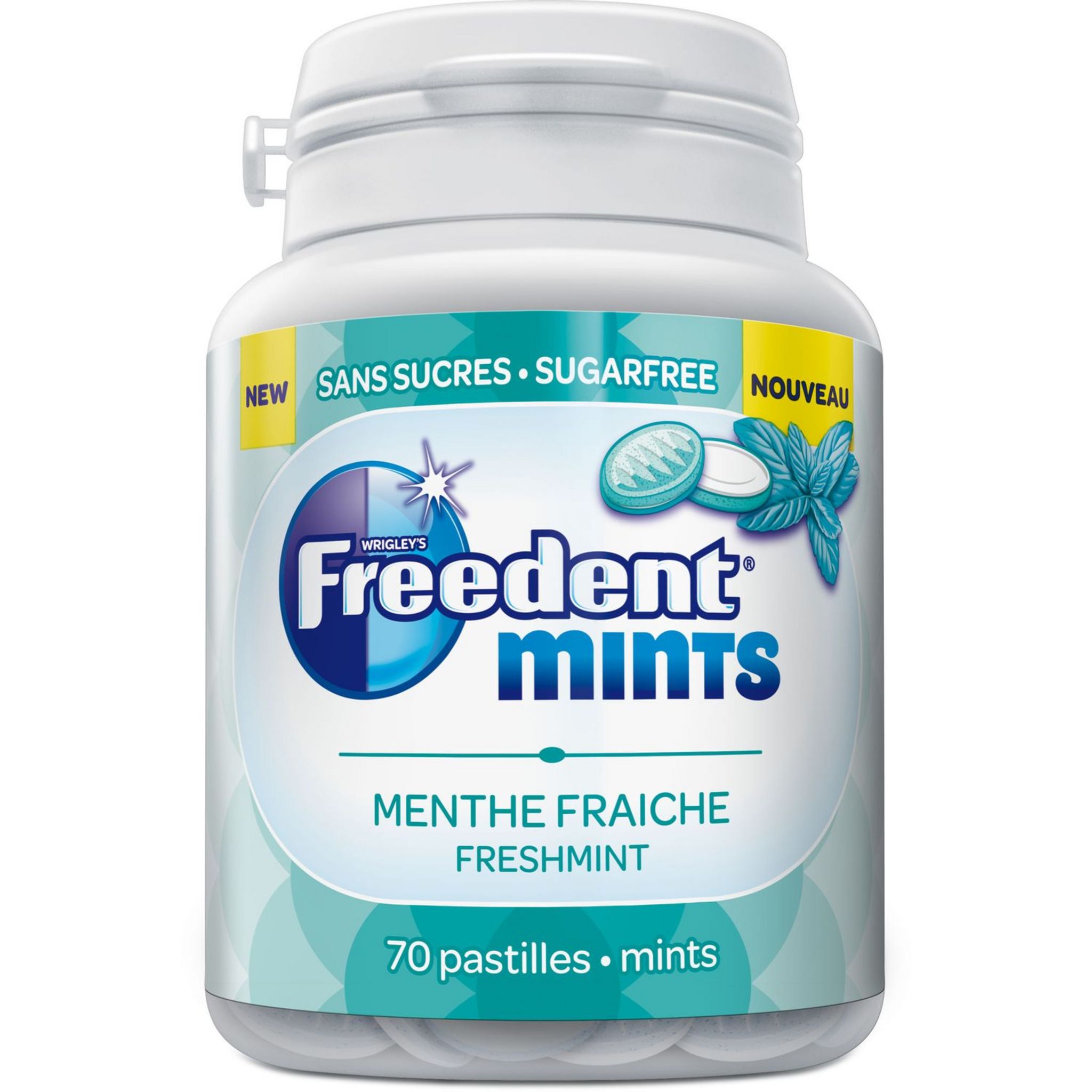 FREEDENT Freedent mints menthe fraîche x70 -77g