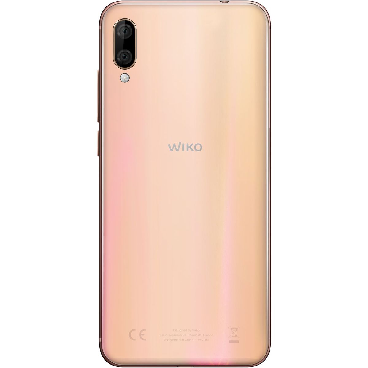 WIKO Smartphone VIEW3 LITE - 32 Go - Or - Gold Blush - 6.09 pouces - 4G