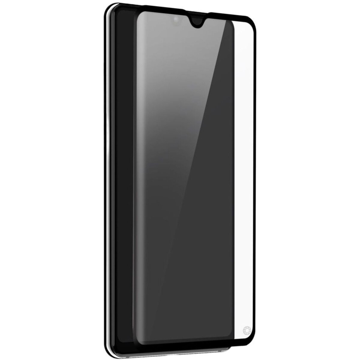 FORCEGLASS Protection écran en verre organique Force Glass pour Huawei P30 - Transparent avec contour noir